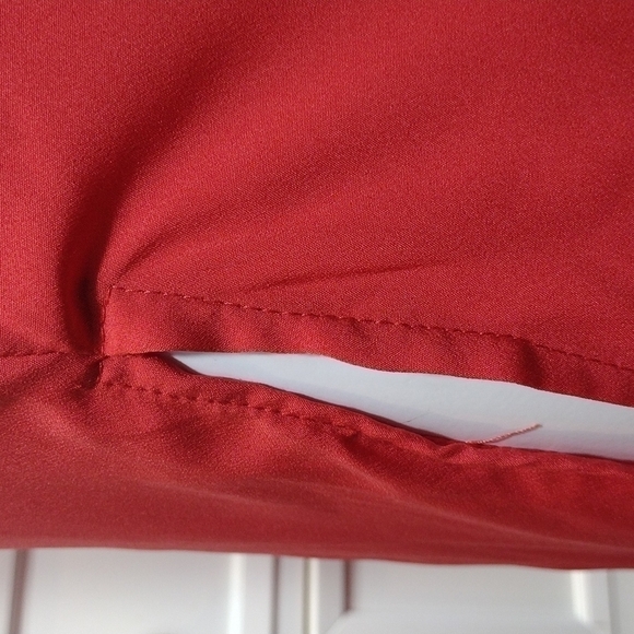 STRAPLESS leg split maxi dress corral Large - Picture 11 of 16